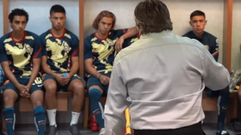 El video desde el vestidor antes del duelo con Pumas