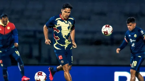 América presenta su nuevo jersey de entrenamiento.