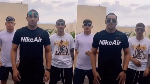 Jorge Sánchez debuta en TikTok con dos compañeros de América.