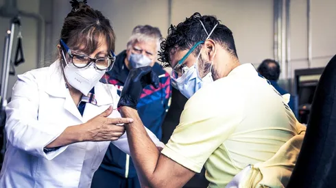 América volvió a realizarse los exámenes médicos.