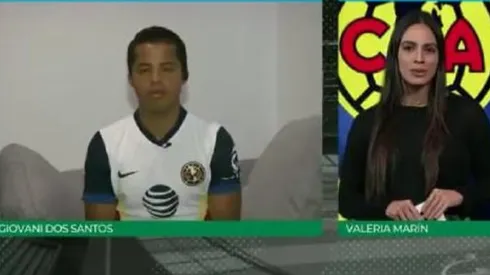 Dos Santos también envió un mensaje de aliento a la afición americanista