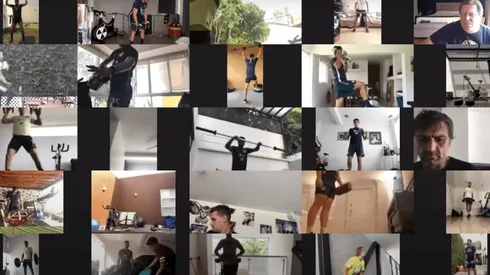 América sigue con los entrenamientos en sus casas.