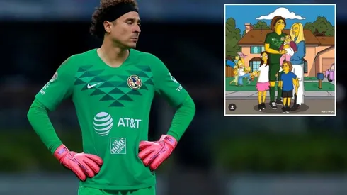 Así se ve Memo y su familia en formato Simpson