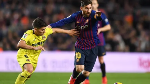 La historia de Cáseres marcando a Messi hace un año