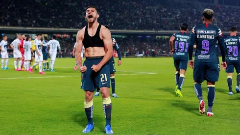 Henry Martin anotó el último gol azulcrema en el certamen