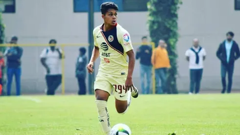 Morrison Palma se quiere consolidar en el primer equipo de América.