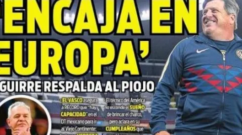El Piojo aparece de nuevo en la portada de Récord