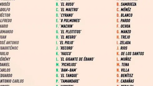 El divertido juego en Instagram que arma tu nombre americanista