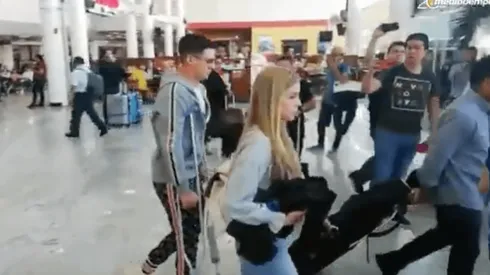 Benedetti llegó a Guadalajara para su operación de mañana.