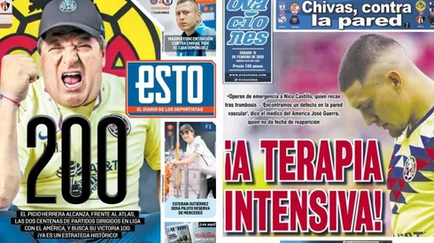 Dos caras extremas del americanismo reflejadas en la prensa