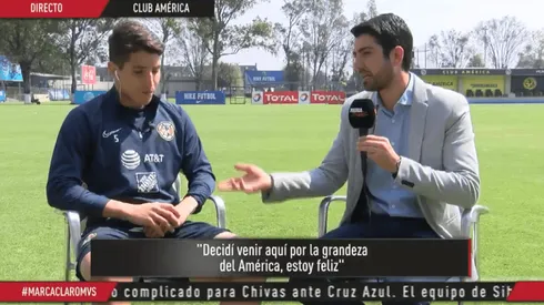 Santiago Cáseres reveló que aún no está al cien físicamente en América