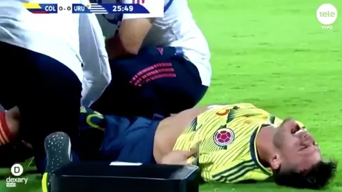 Benedetti salió lesionado en el Preolímpico.