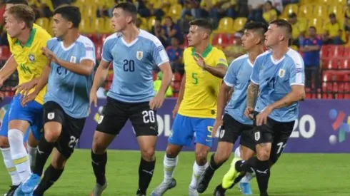 Viñas fue titular en empate de Uruguay con Brasil.
