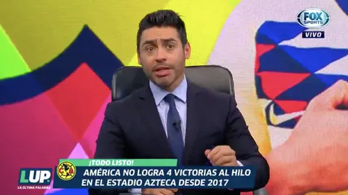 Rodríguez defendió con todo al América ante las críticas.