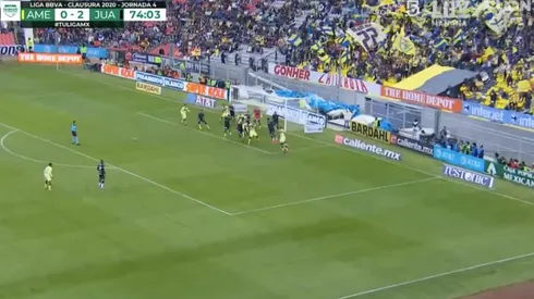 Video: Luis Fuentes anota el descuento para el América.