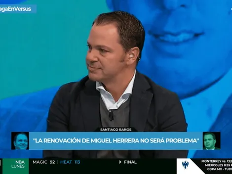 Santiago Baños confesó cuán lejos está la renovación de Miguel Herrera