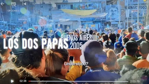 América dice presente en la serie que estrenó Netflix "Los dos Papas".