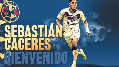 Oficial: Sebastián Cáceres es el nuevo refuerzo del América.