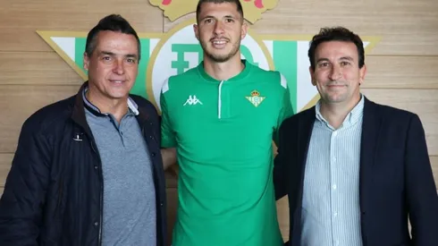 El sudamericano firmó hasta 2024 con los andaluces