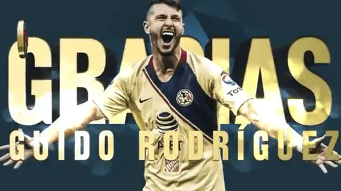 La emotiva despedida del América a Guido