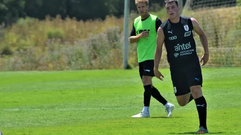 El goleador azulcrema suma experiencia en el seleccionado de su país