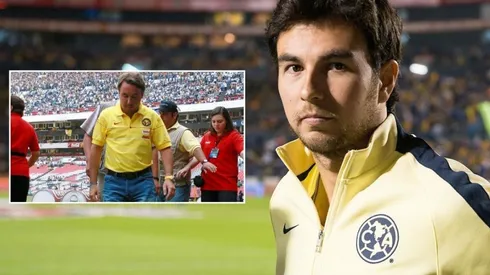 El automovilista fue testigo de esta intimidad americanista