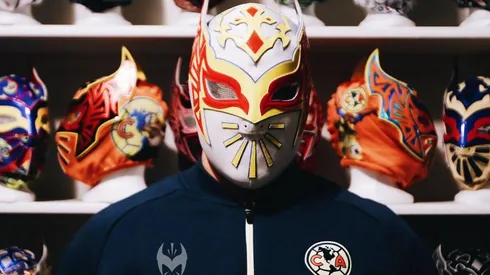 Ex luchador de WWE muestra su apoyo al América previo a la final.