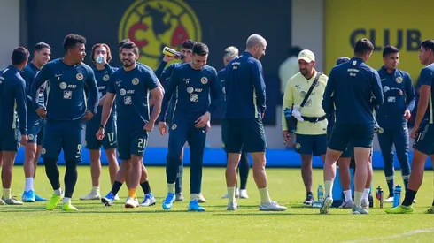 Los jugadores ausentes en el entrenamiento del América.