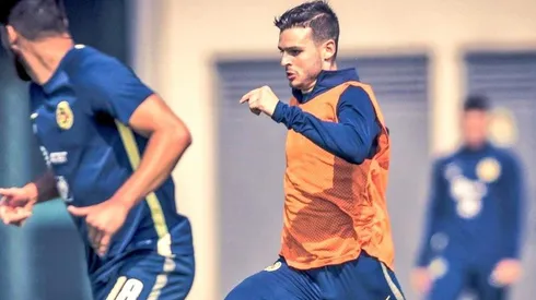 Benedetti entrenó con normalidad este jueves en Coapa.