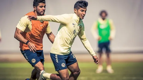 América continúa con sus entrenamientos para la final.