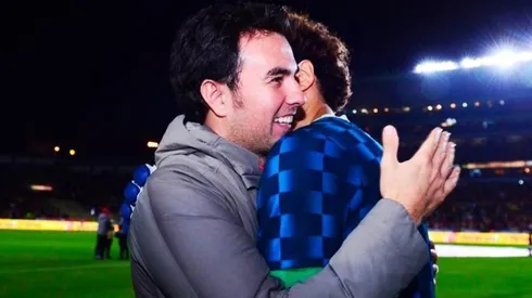 Checo Pérez viajó a Morelia para apoyar al América.