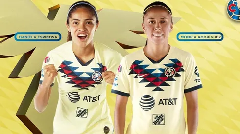 Dos jugadoras de América nominadas al Tri Femenil.