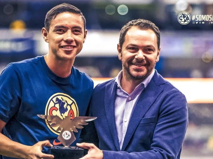 Subcampeón con México fue homenajeado en el América