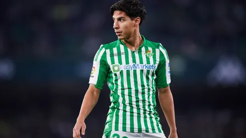 Lainez solo ha disputado 56 minutos esta temporada