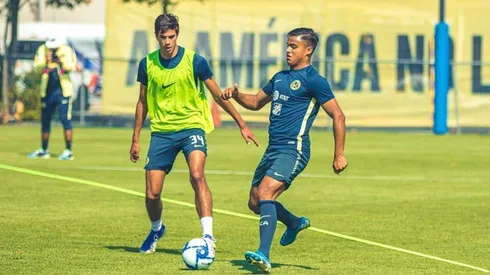 América tiene libre este fin de semana, pero así todo, entrenó en Coapa.