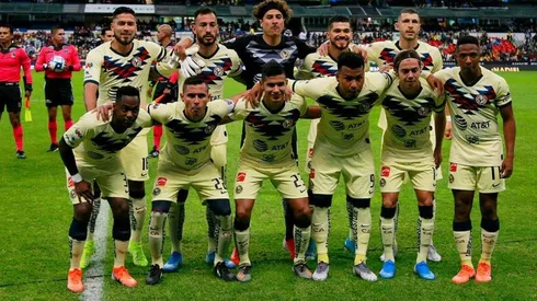 La probable formación de América para el amistoso con Monterrey.