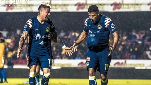 La emotiva dedicatoria de Bruno Valdez en su gol.