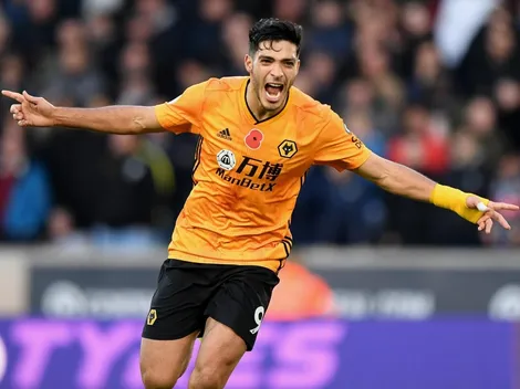 América felicitó a Raúl Jiménez por su gol a Aston Villa