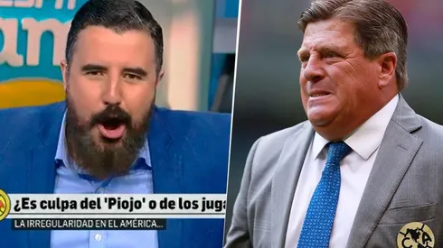 Álvaro Morales le hizo un pedido al Piojo