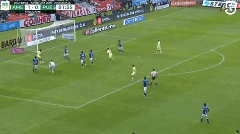 Video: Andrés Ibargüen adelanta al América en el marcador.