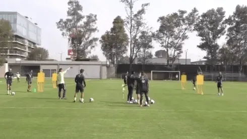 América entrenó este domingo en Coapa pensando en el próximo partido.