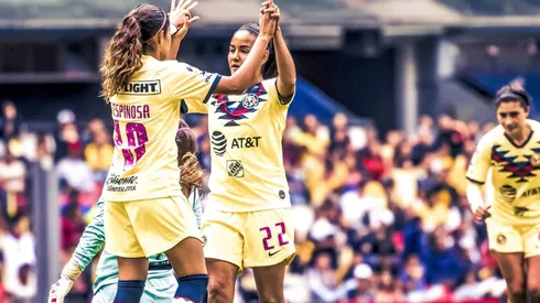 América se mete en la Liguilla de la Liga MX Femenil tras golear al Necaxa.
