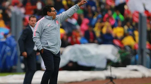 Álvaro Galindo tomó las riendas del equipo ante la ausencia de Miguel Herrera.