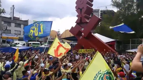 Aficionados del América.