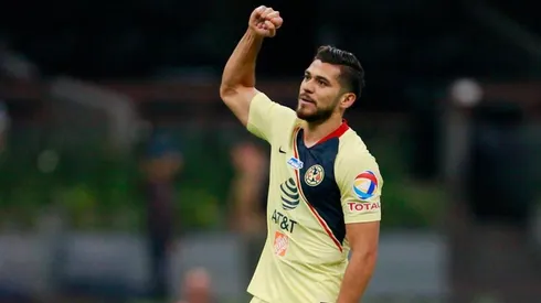 Henry Martin en el partido del América.