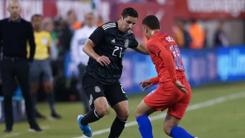 Jorge Sánchez en el partido ante Estados Unidos.