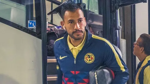 América llegando al Soldier Field.