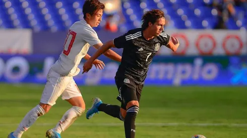 México enfrentando a Japón.