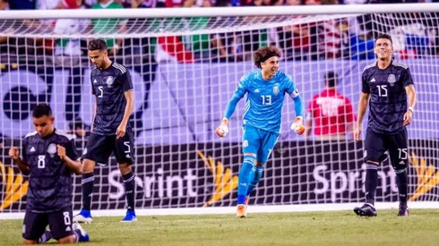 Guillermo Ochoa en la Copa Oro.