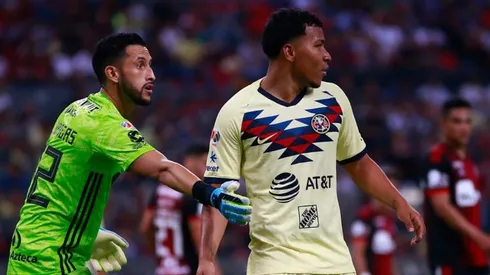 América enfrentando al Atlas.
